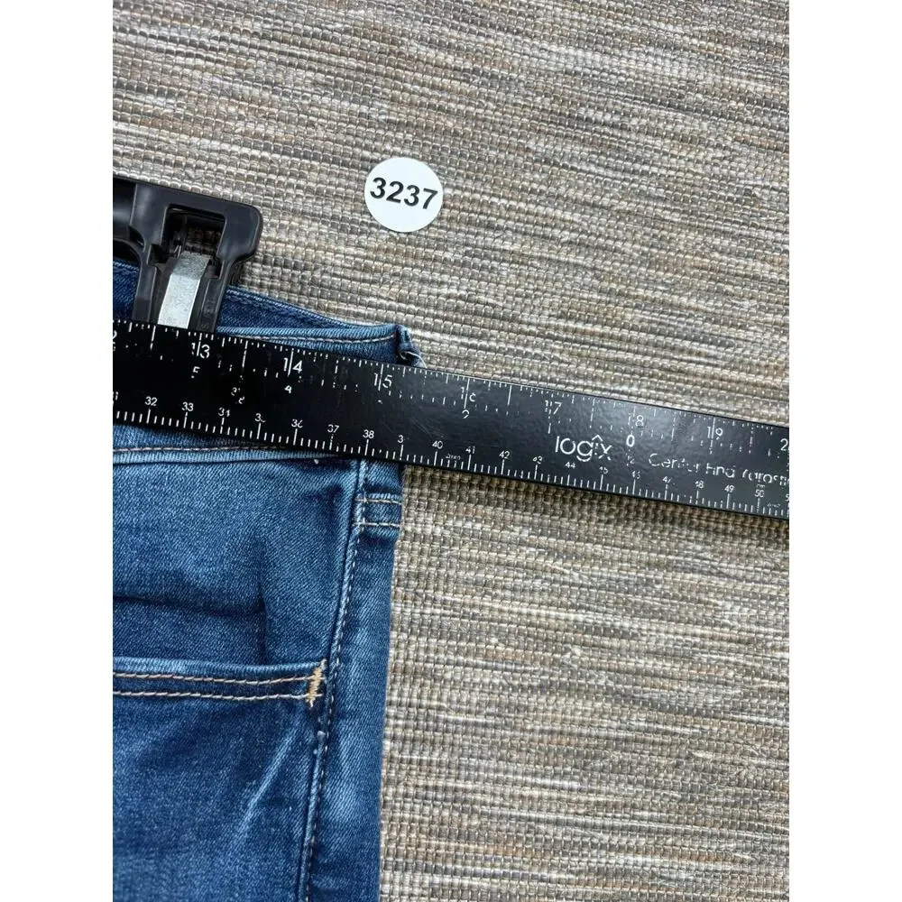 Hollister High Rise Super Skinny Jeans Womens Size 12R Blue Denim Stretch